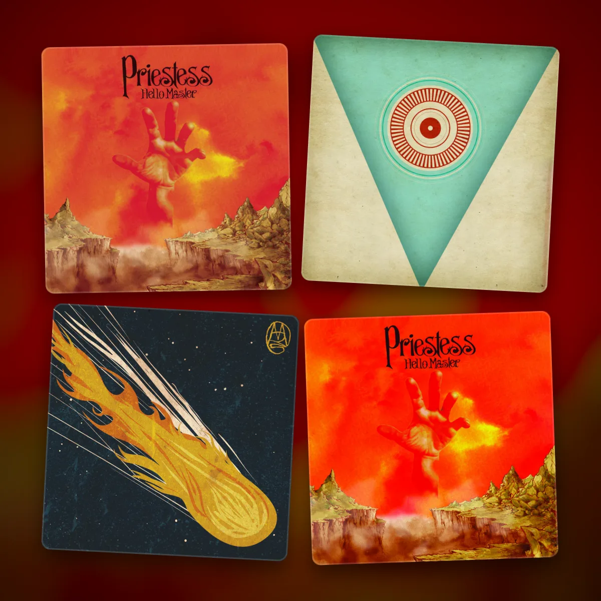 retro metal